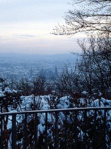 Frohes Fest! - Eine kleine Impression von Aachen im Schnee. Aufgenommen auf dem Lousberg bei mir um die Ecke. :-)